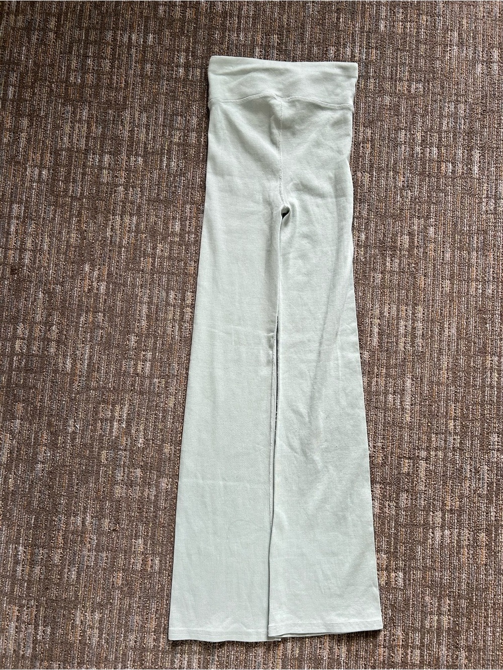 Pact On the Go-To Cropped Bootcut Leggings - Sage Green size small - Picture 5 of 5